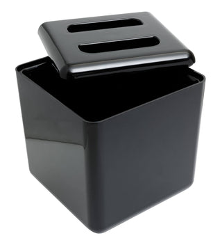 Square Ice Bucket Black - 6 Litre